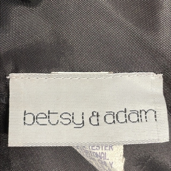 Vintage 90’s Betsy & Adam High Neck Halter Soutache Formal Long Gown Dress 3/4 - Picture 13 of 16